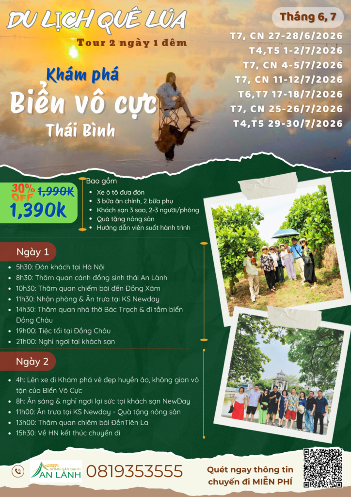 Tour biển vô cực
